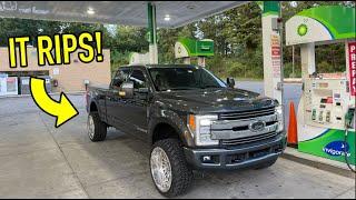 POV First Drive in DELETED & TUNED 6.7 Powerstroke! (Scary Fast)