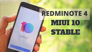 Redmi Note 4 MIUI 10 WHAT'S NEW?