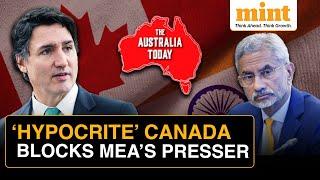 'Hypocrite' Canada Bans Australia Today For Covering MEA S Jaishankar's Press Conference