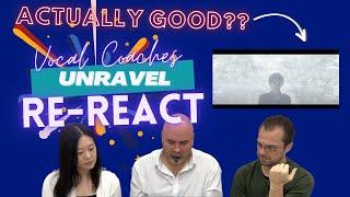 Unravel | TK from 凛として時雨 - Vocal Coach Re-Reaction