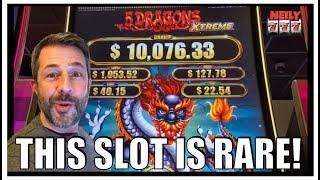 I PLAYED THE RAREST 5 DRAGONS SLOT MACHINE!