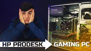 HP PRODESK  GAMING PC?! It's HARDER than YOU THINK!! [2020]