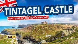 TINTAGEL CASTLE CORNWALL | Full tour of the real King Arthur's Camelot in 4K