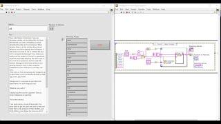 LabVIEW exercise on Strings: Words Search in a Text