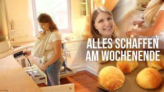 Viele Kinder = wenig Schlaf: Familien-Vlog mit viel Haushalt am Wochenende