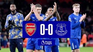 ARSENAL 0-0 EVERTON | Premier League highlights