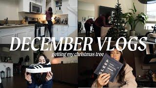 DECEMBER VLOGS: getting a Christmas tree! *unaesthetic and realistic days in my life*