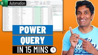Learn Power Query & Automate Boring Data Tasks in 15 Minutes!