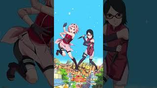 Sakura vs sarada #naruto #boruto