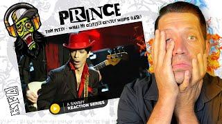 PRINCE SMOKED THAT! Prince, Tom Petty - While My Guitar Gently Weeps (live) (Reaction) (KFA Series4)