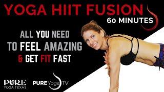 60 minute Yoga-HIIT #NoEquipment with Monica