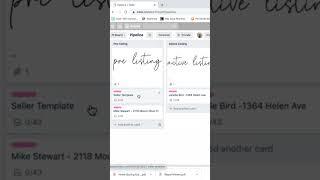 Using TRELLO as CRM for Real Estate Agents  Watch the full video now! #realestate #ukiah #realtor
