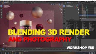 Check It Out! Exploring CGI: Blending 3D Render And Photography. New Workshop.