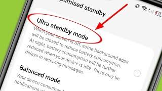 What is Ultra Standby Mode in Realme Phones