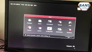 Setting up basic DHCP network settings from the Hikvision DVR menu