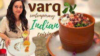 UNIQUE Indian Food at VARQ Restaurant, Delhi | Contemporary Indian cuisine at Taj Mahal, Delhi 