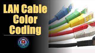 LAN Cable color coding | Ethernet cable color code | UTP cable color code | RJ45 crimping color code