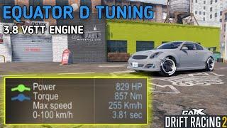 EQUATOR D (Infiniti G35) TUNING - CarX Drift Racing 2