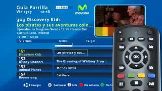 ¿Cómo manejar tu guía de pantalla en tu Movistar TV HD?