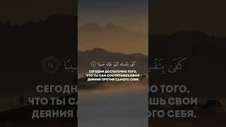 Не пролистывай,слушай и размышляй #quran #коран #люхайдан