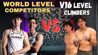 OUTDOOR vs COMPETITION Climbers - Who is Better at Board Climbing?