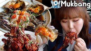 Outdoor Mukbang | Ayo makan Ganjang Gejang terbaik! restoran ganjang yang paling kusuka!