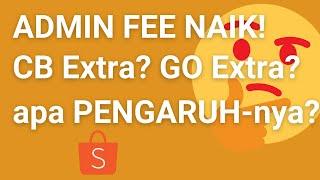 Admin Fee Shopee Naik!  Solusinya Apa? Gratis Ongkir Extra & Cashback Extra Pengaruh ke Penjualan?