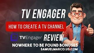 TV Engager Review & Demo: How To CREATE A CHANNEL with TV Engager  Discover TV Engager!