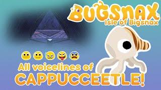 Cappucceetle! (Bugsnax Isle of Bigsnax DLC) All Voice Lines + Subtitles