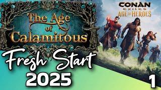 Conan Exiles | Age of Calamitous - Fresh Start 2025 | Getting Started Tutorial Island