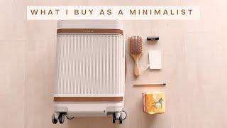 Minimalist Haul | Minimal and sustainable purchases | Intentional shopping