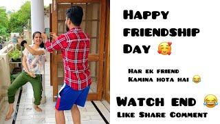 Happy Friendship Day  ~ Har Ek Friend kamina hota hai ~ Whatsapp Status ~ Dushyant Kukreja #shorts