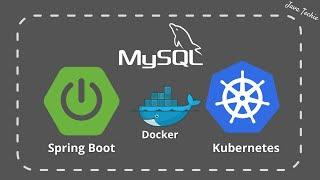 Kubernetes Tutorial | Run & Deploy Spring Boot CRUD Application With MySQL on K8S | JavaTechie