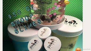 $50 Snoop Slimes Review! Disappointed  (100% Honest)