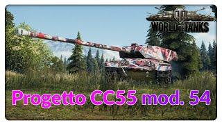 Progetto CC55 mod. 54 [Spielweise - Gameplay - Deutsch - World of Tanks]