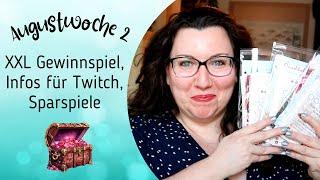 XXL Gewinnspiel || ich habe viel zu verlosen + Infos Twitch || Sparen für Auto & Führerschein