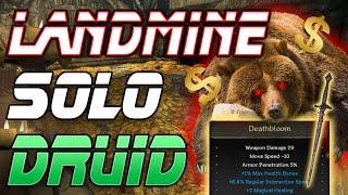 Solo Landmine Druid : Dark and Darker