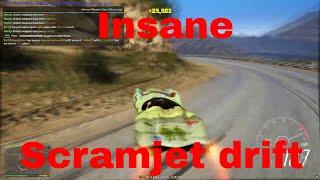 Grand Theft Auto V Online - Scramjet drifting