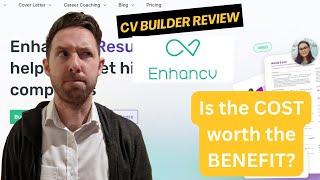 CV Builder Review: EnhanceCV