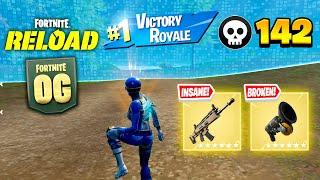 OG Fortnite Reload | High Kill Gameplay | Keyboard & Mouse