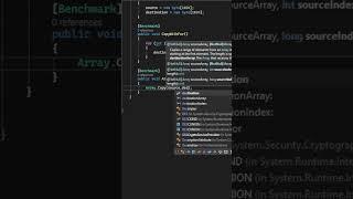 C# Performance Optimization : Array Copy Benchmark  #dotnet #csharp #programming #codeoptimization