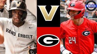 #17 Vanderbilt vs #19 Georgia Highlights (G3) | 2024 College Baseball Highlights