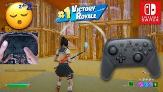 Nintendo Switch Pro Controller Handcam ASMR  Fortnite Box Fights Gameplay 