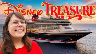 Disney Treasure Is The BIGGEST & Most THEMED Disney Cruise Ship EVER!