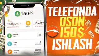 Telefonda oson 150$ ishlash 2024 | Internetda Video ko'rib har kuni oson pul ishlash 2024