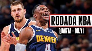 JOKIC E WESTBROOK brilham em JOGAÇO e acabam com invencibilidade do Thunder - Rodada 06/11