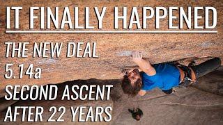 Hard Joshua Tree Rock Climb Gets Second Ascent After 22 Years - The New Deal 5.14 - A Climbing Story