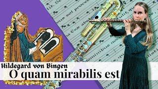 alto flute solo- Hildegard von Bingen "O quam mirabilis est" w/ improv. arr. by Katie Althen