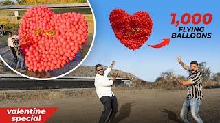 We Made Biggest FLYING HEART BALLOON | सबसे बड़ा दिल | Valentine Special | Mad Jugaad