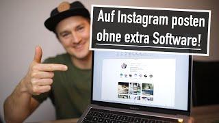 Auf Instagram posten VON EUREN MAC  | OHNE EXTRA SOFTWARE 